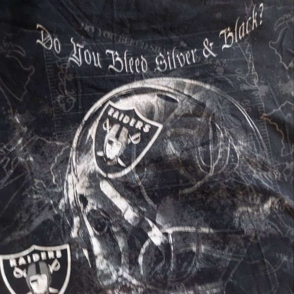 NFL Other - NFL Raiders Tshirt. Men Big/Tall Black